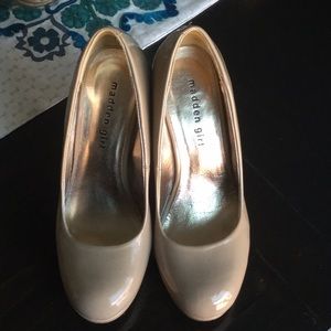 Madden Girl Patent Nude Heels